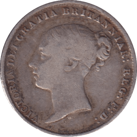 1866 SIXPENCE ( FINE ) - Sixpence - Cambridgeshire Coins