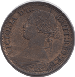 1867 FARTHING ( UNC ) 1 - Farthing - Cambridgeshire Coins