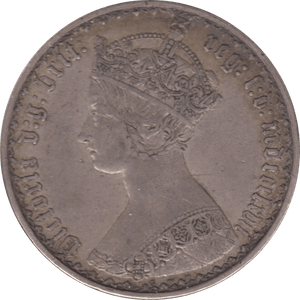 1867 FLORIN ( VF ) 1 DIE 3 - Florin - Cambridgeshire Coins