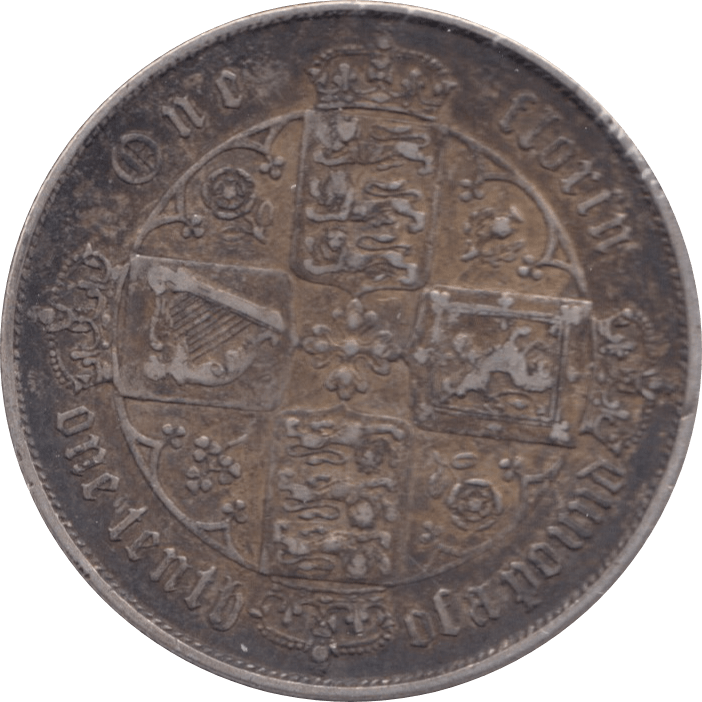 1867 FLORIN ( VF ) 1 DIE 3 - Florin - Cambridgeshire Coins