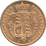 1867 GOLD HALF SOVEREIGN ( AUNC ) - Half Sovereign - Cambridgeshire Coins