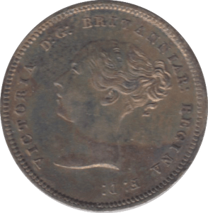 1867 MAUNDY FOURPENCE ( BU ) - Maundy Coins - Cambridgeshire Coins