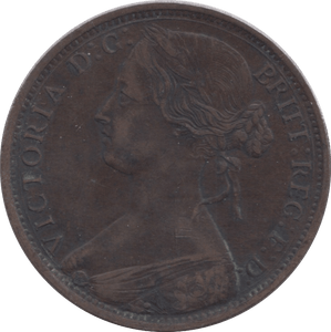 1867 PENNY ( VF ) - Penny - Cambridgeshire Coins