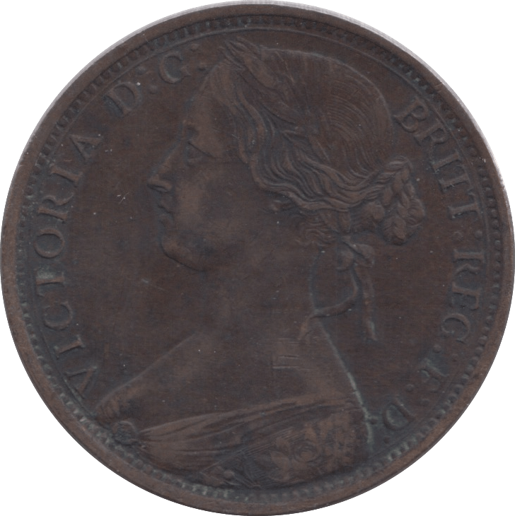 1867 PENNY ( VF ) - Penny - Cambridgeshire Coins