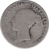 1867 SIXPENCE ( FAIR ) - Sixpence - Cambridgeshire Coins