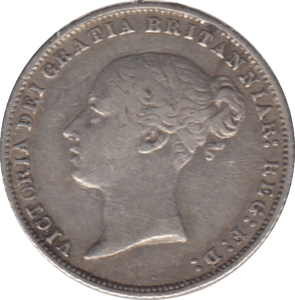 1867 SIXPENCE ( VF ) DIE 1 - Sixpence - Cambridgeshire Coins
