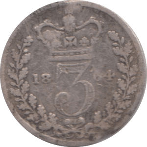 1867 THREEPENCE ( FAIR ) - Threepence - Cambridgeshire Coins