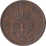1868 2 PFENNIG GERMANY - WORLD COINS - Cambridgeshire Coins