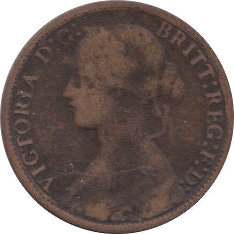 1868 FARTHING ( NF ) 1 - Farthing - Cambridgeshire Coins