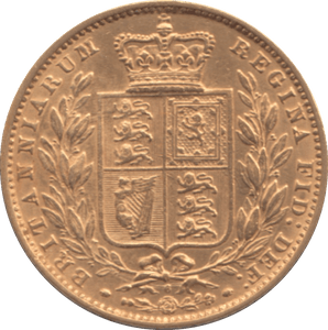 1868 GOLD SOVEREIGN ( EF ) DIE 6 - Sovereign - Cambridgeshire Coins