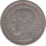 1868 GUATEMALA 2 REALES - WORLD COINS - Cambridgeshire Coins