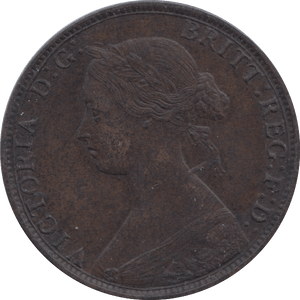 1868 HALFPENNY ( GVF ) 8 - Halfpenny - Cambridgeshire Coins