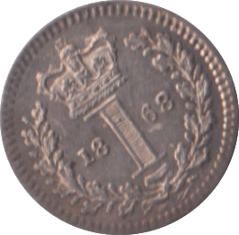 1868 MAUNDY ONE PENNY ( AUNC ) - Maundy Coins - Cambridgeshire Coins