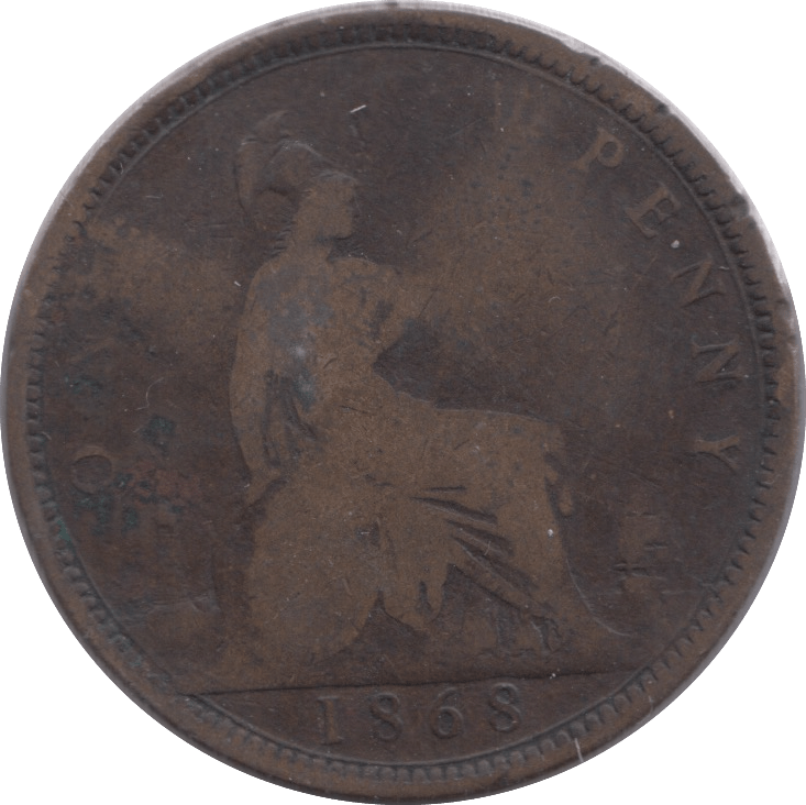 1868 PENNY ( FAIR ) 1 - PENNY - Cambridgeshire Coins