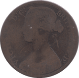 1868 PENNY ( POOR ) 1 - PENNY - Cambridgeshire Coins