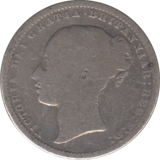 1868 SHILLING ( EF ) DIE 21 - Shilling - Cambridgeshire Coins