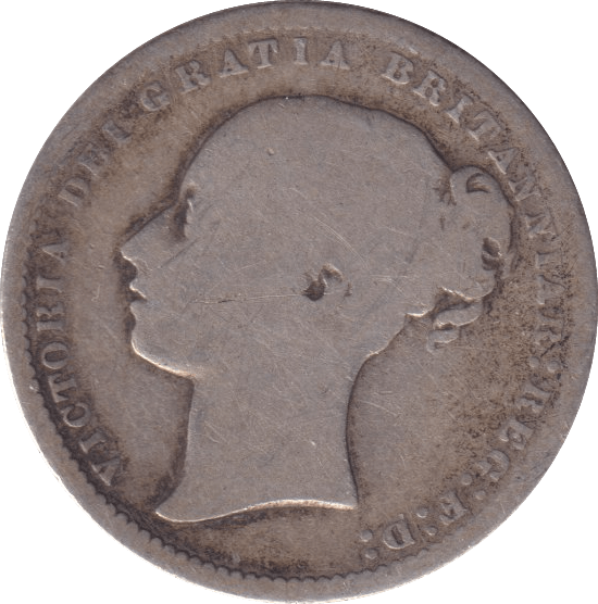 1868 SHILLING ( FAIR ) - Shilling - Cambridgeshire Coins