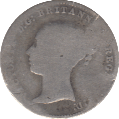 1868 SILVER THREEPENCE ( FAIR ) - Cambridgeshire Coins