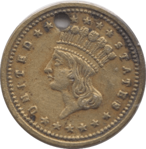 1868 TOY MONEY USA - TOY MONEY - Cambridgeshire Coins