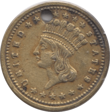 1868 TOY MONEY USA - TOY MONEY - Cambridgeshire Coins