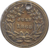 1868 TOY MONEY USA - TOY MONEY - Cambridgeshire Coins