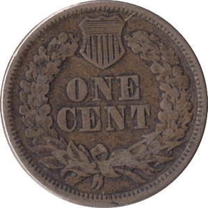 1868 USA ONE CENT - WORLD COINS - Cambridgeshire Coins