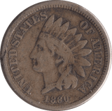 1868 USA ONE CENT - WORLD COINS - Cambridgeshire Coins