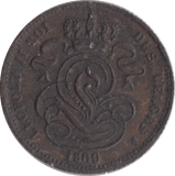 1869 1 CENT BELGIUM - WORLD COINS - Cambridgeshire Coins