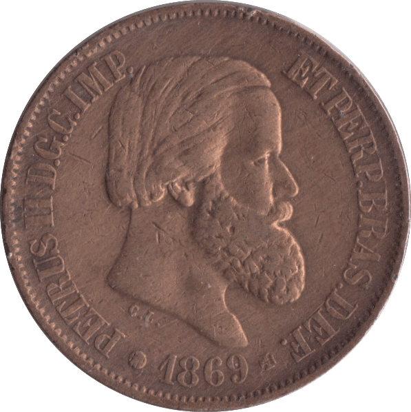 1869 20 REALES SPAIN - WORLD COINS - Cambridgeshire Coins