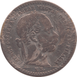 1869 AUSTRIA-HUNGARY SILVER 10 10 KRAJCZAR - WORLD COINS - Cambridgeshire Coins