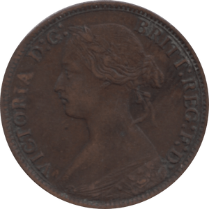 1869 FARTHING 2 ( GF ) 84 - Farthing - Cambridgeshire Coins