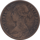 1869 FARTHING ( FINE ) 1 - Farthing - Cambridgeshire Coins