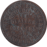 1869 FARTHING TOKEN MANCHESTER - FARTHING TOKEN - Cambridgeshire Coins