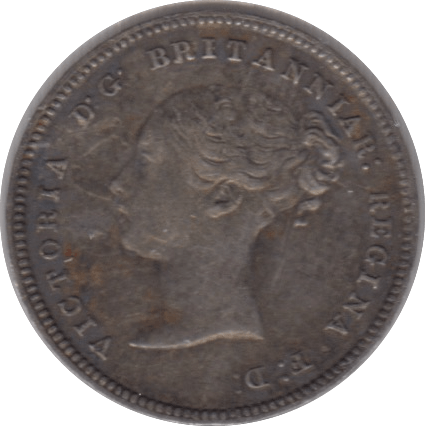 1869 FOURPENCE ( GVF ) - Fourpence - Cambridgeshire Coins