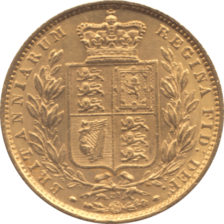 1869 GOLD SOVEREIGN ( EF ) DIE 21 - Sovereign - Cambridgeshire Coins