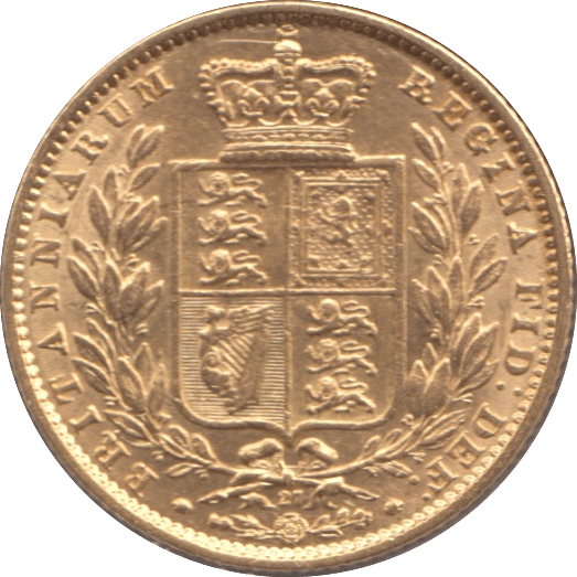 1869 GOLD SOVEREIGN ( EF ) DIE 27 - Sovereign - Cambridgeshire Coins