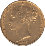 1869 GOLD SOVEREIGN ( GVF ) DIE 36 - Sovereign - Cambridgeshire Coins