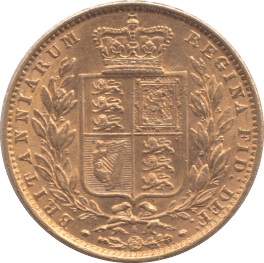 1869 GOLD SOVEREIGN ( GVF ) DIE 4 - Sovereign - Cambridgeshire Coins