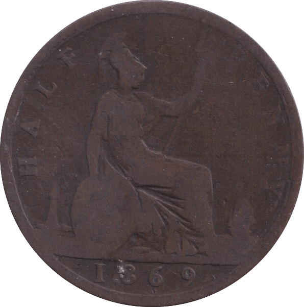 1869 HALFPENNY ( FAIR ) - Halfpenny - Cambridgeshire Coins