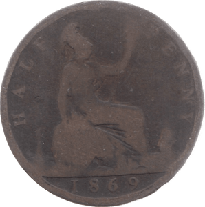 1869 HALFPENNY ( FAIR ) - Halfpenny - Cambridgeshire Coins