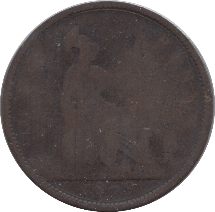 1869 PENNY ( FAIR ) 11 - Penny - Cambridgeshire Coins