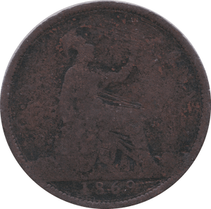 1869 PENNY ( FAIR ) B - Penny - Cambridgeshire Coins