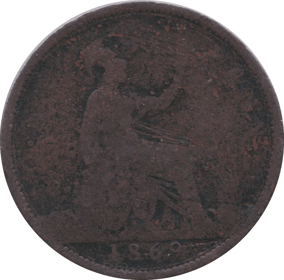 1869 PENNY ( FAIR ) B - Penny - Cambridgeshire Coins
