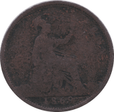 1869 PENNY ( FAIR ) B - Penny - Cambridgeshire Coins