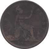 1869 PENNY ( FINE ) - Penny - Cambridgeshire Coins
