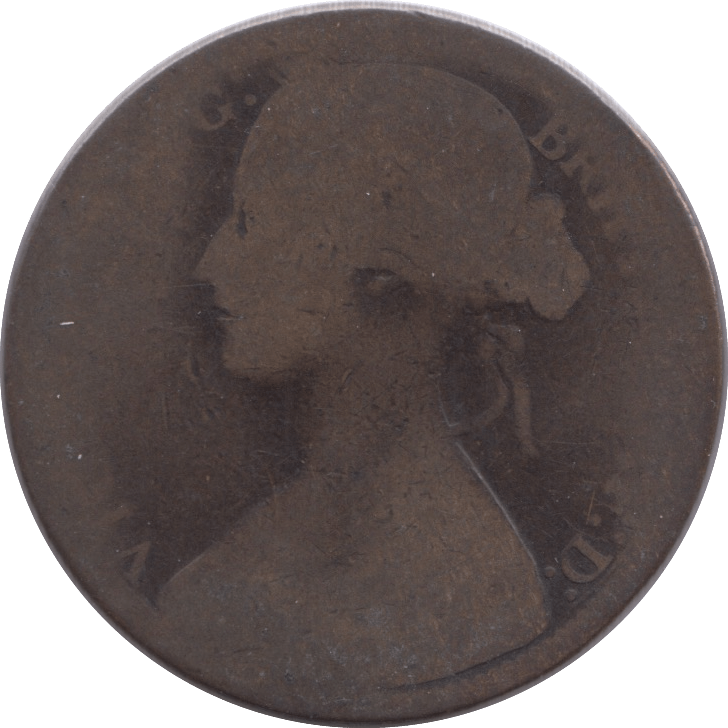 1869 PENNY ( POOR ) 2 - PENNY - Cambridgeshire Coins