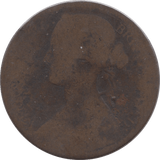 1869 PENNY RARE ( POOR ) - Penny - Cambridgeshire Coins