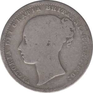 1869 SHILLING DIE 15 ( FAIR ) 13 - Shilling - Cambridgeshire Coins