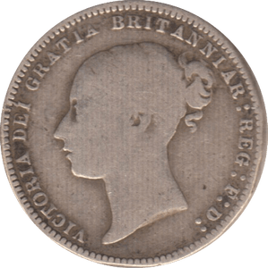 1869 SIXPENCE ( FAIR ) 4 - Sixpence - Cambridgeshire Coins