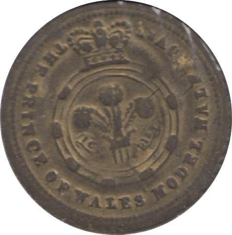 1869 WALES MODEL COIN - WORLD COINS - Cambridgeshire Coins